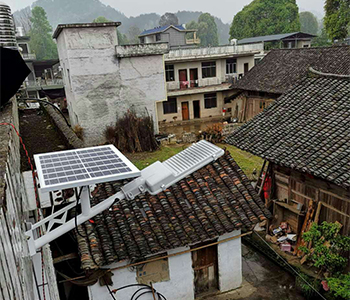 Toothbrush head solar street light rural installation case